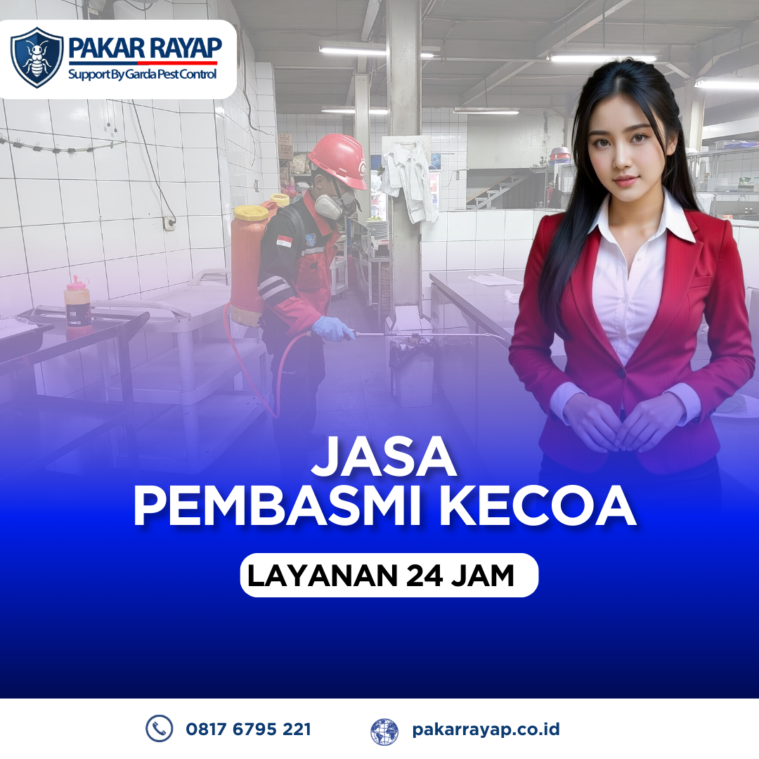 Jasa Pembasmi Kecoa di Rumah, Apartemen & Mobil
