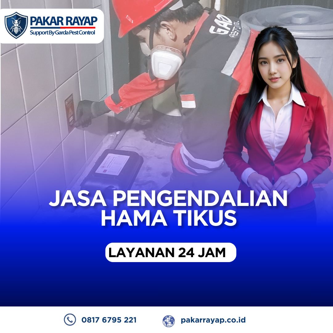 Jasa Pembasmi Tikus di Rumah, Kantor & Tempat Usaha
