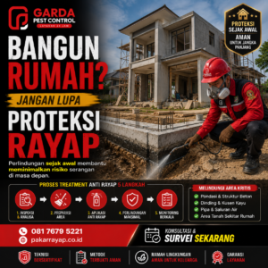 Jasa Anti Rayap Pra Kontruksi Bandung