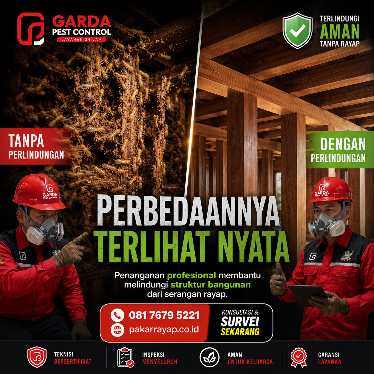 perusahaan jasa pembasmi rayap terdekat di bogor