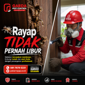 Jasa Pembasmi Rayap Bergaransi Bandung