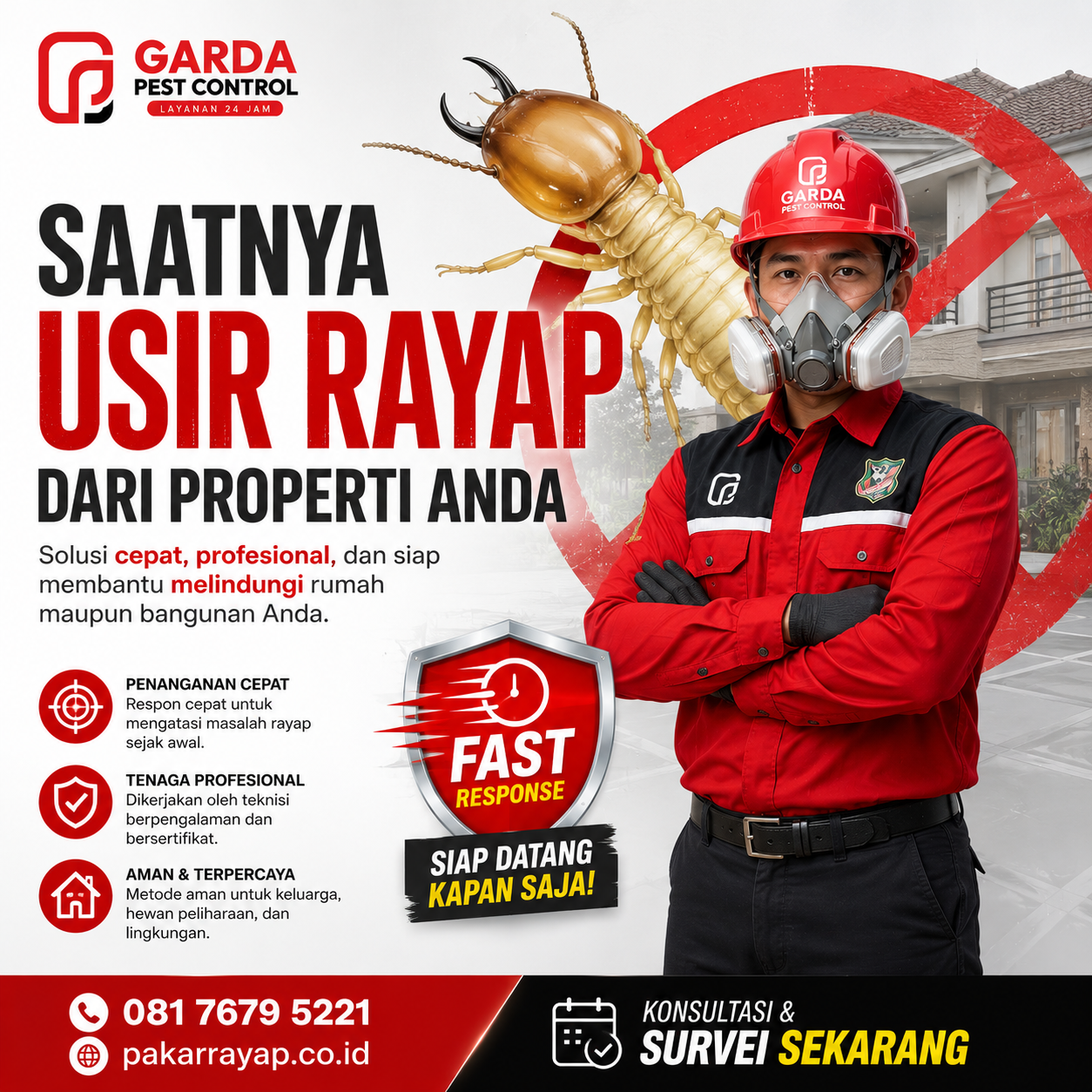 Pakar Anti Rayap: Jasa Anti Rayap di Solo yang Terbukti Efektif