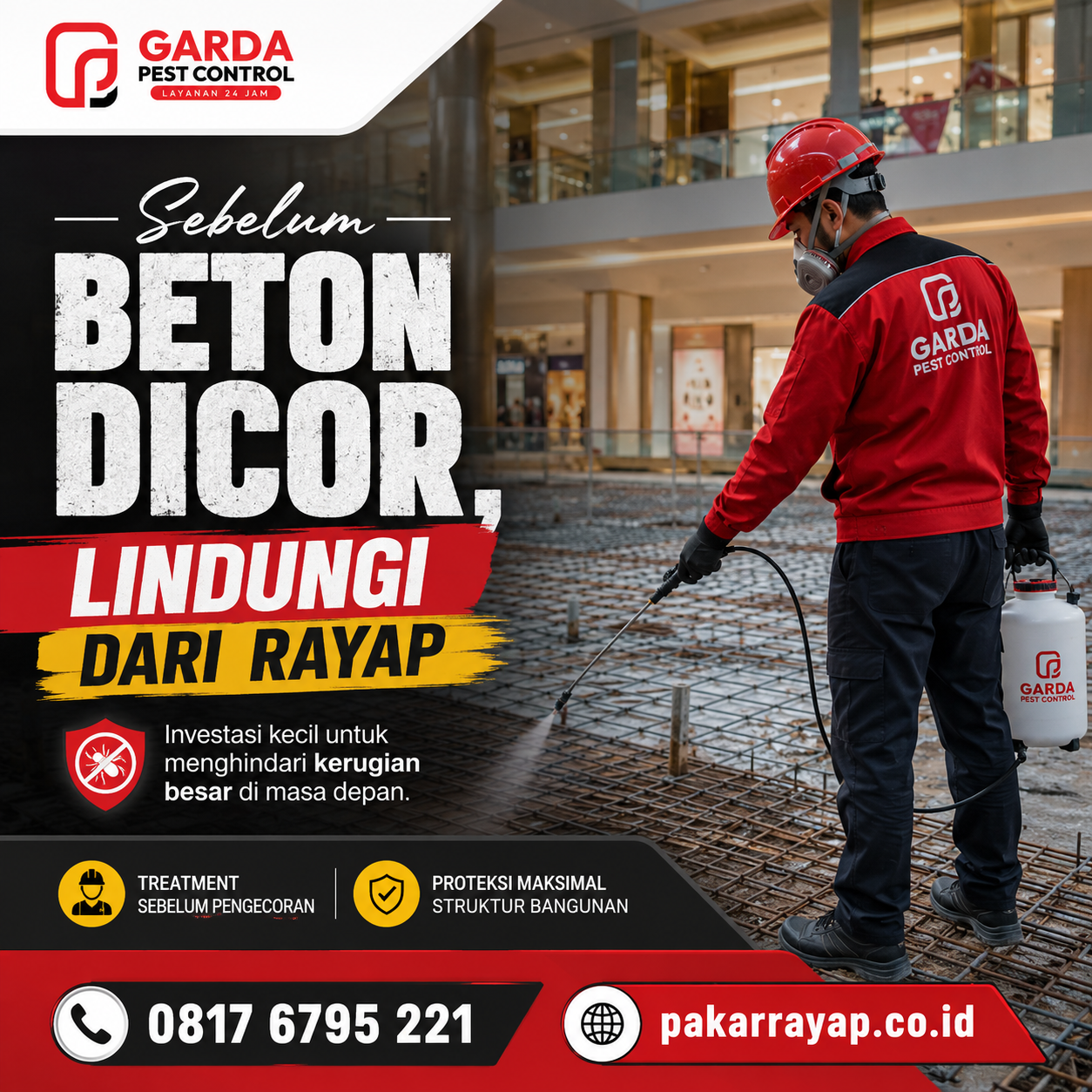 Jasa Anti Rayap Tangerang