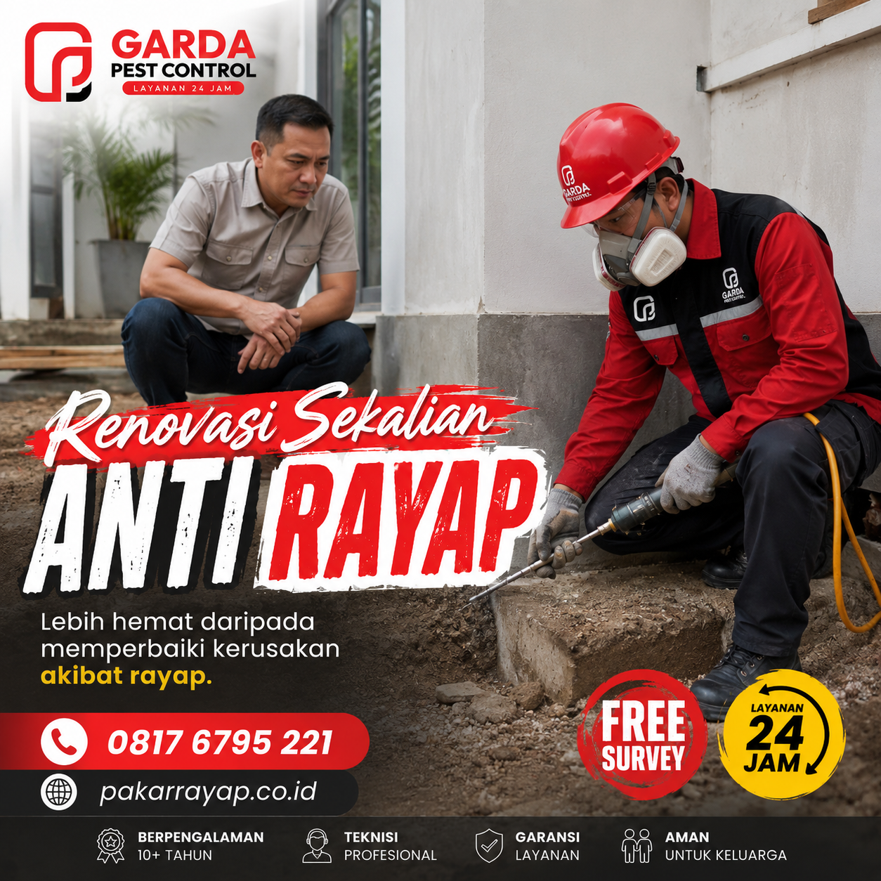 Harga Jasa Anti Rayap di Jogja Terbaru: Lindungi Properti Anda dari Serangan Tak Terlihat