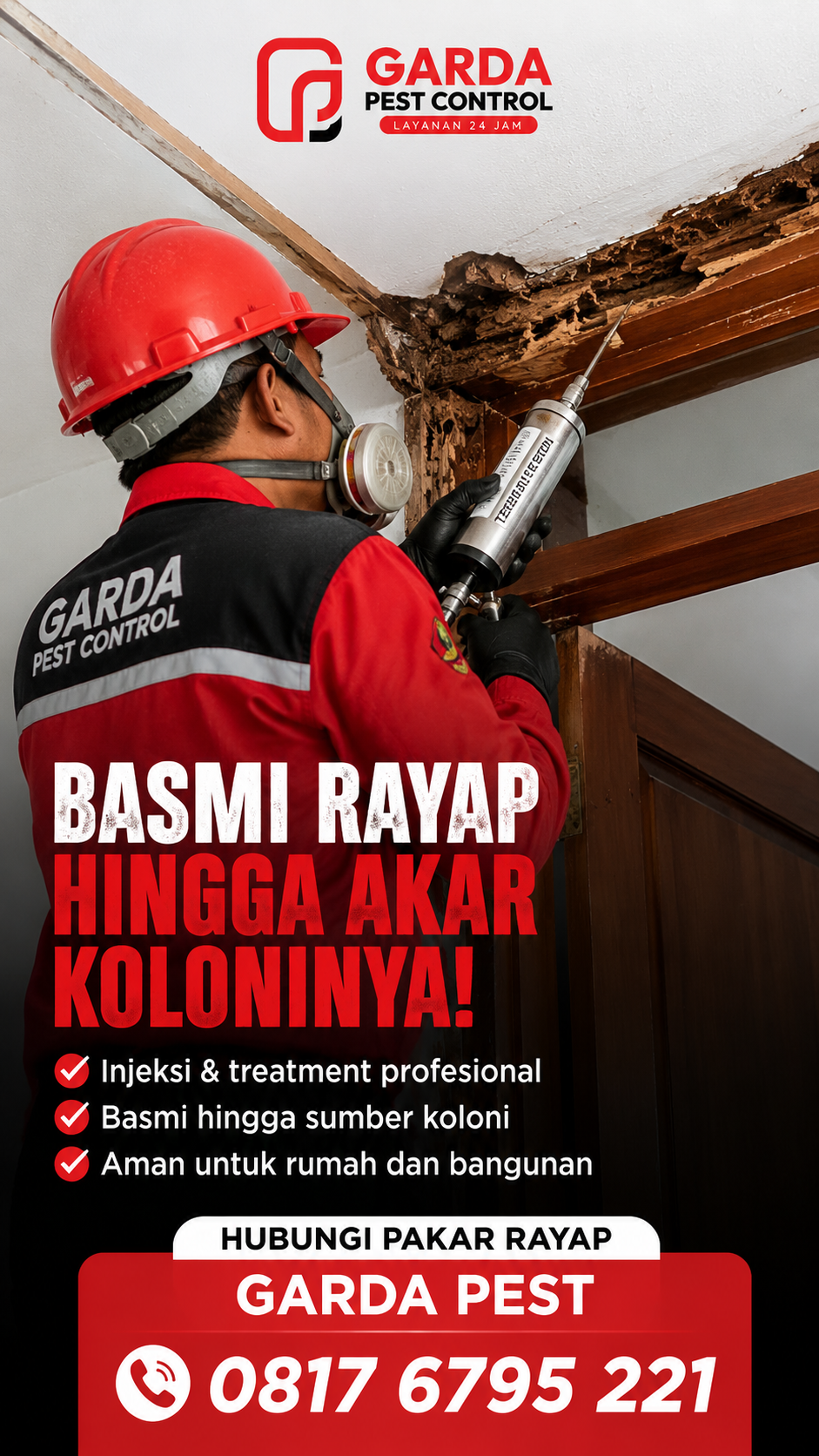 Pakar Anti Rayap: Jasa Anti Rayap di Solo yang Terbukti Efektif