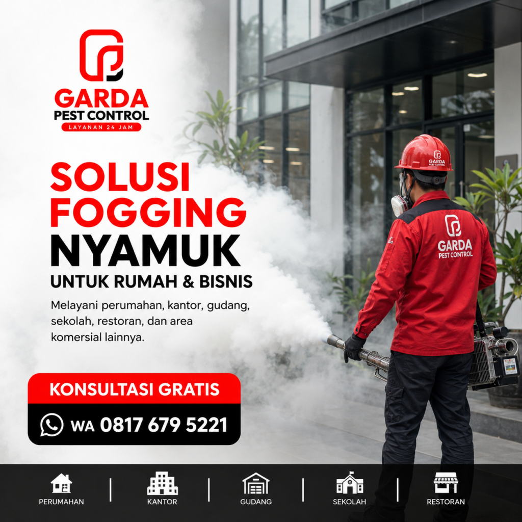 Layanan Fogging Nyamuk Tangerang Efektif & Terpercaya, Bebas Nyamuk
