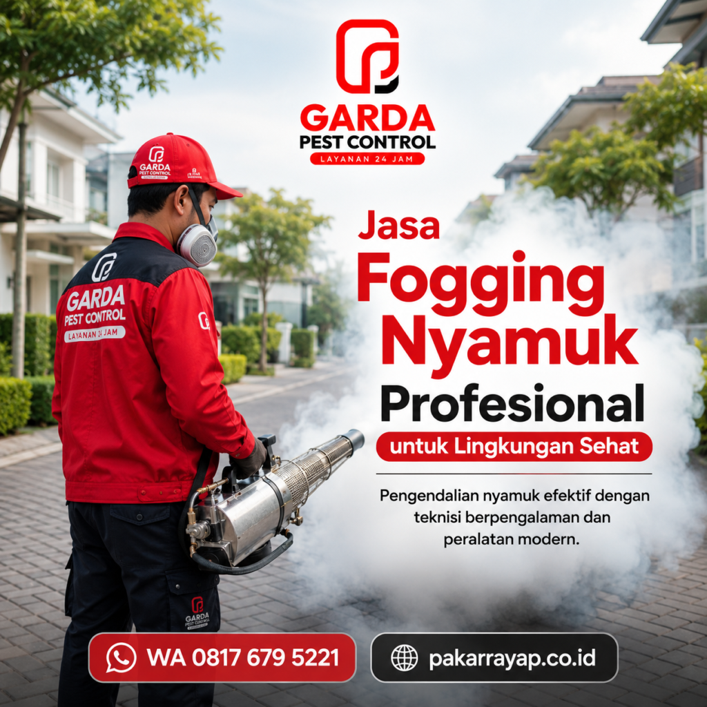 Harga Jasa Fogging Nyamuk Tangerang: Solusi Efektif Pencegahan Penyakit