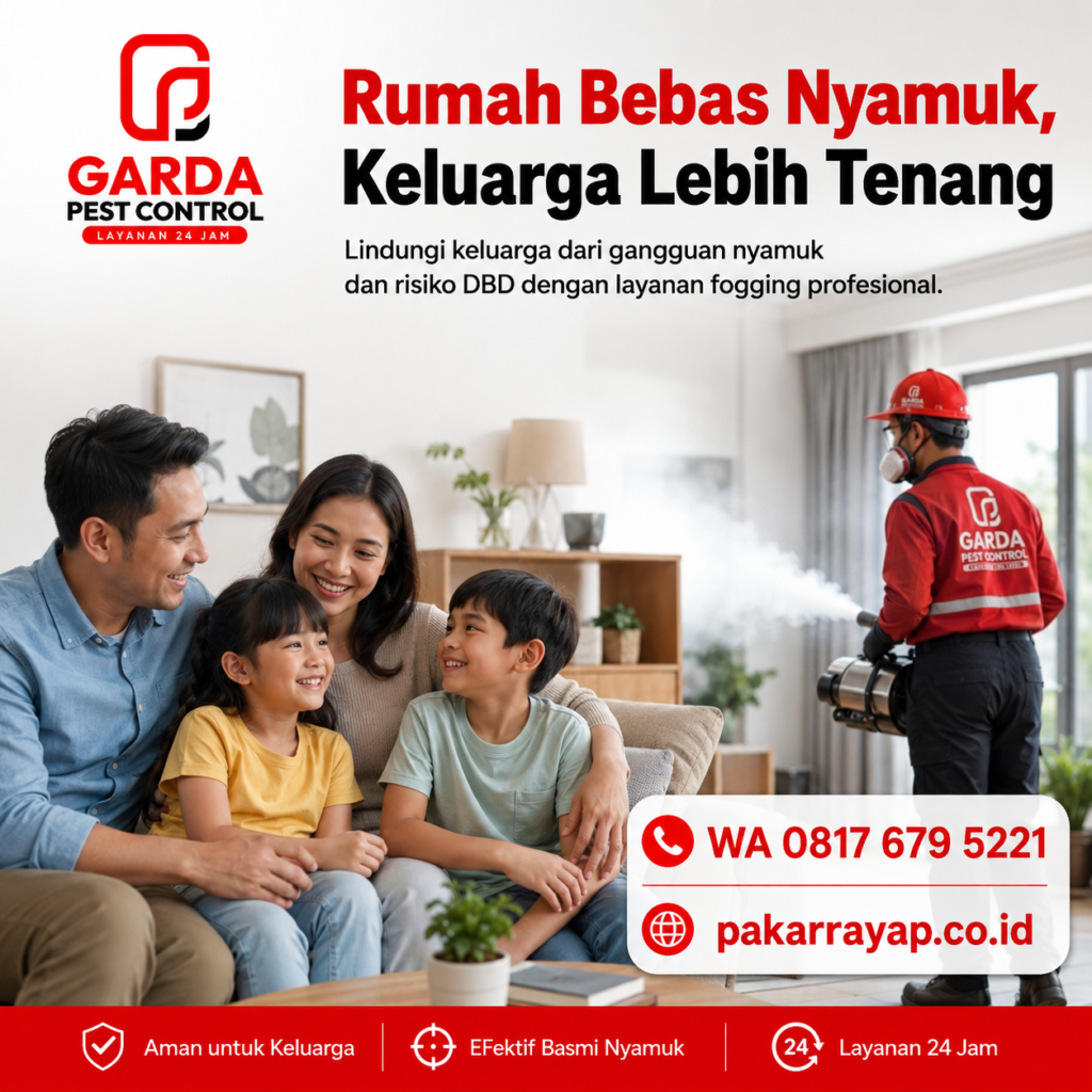 Fogging Nyamuk Rumah Tangerang: Solusi Tepat Lindungi Keluarga dari Ancaman DBD