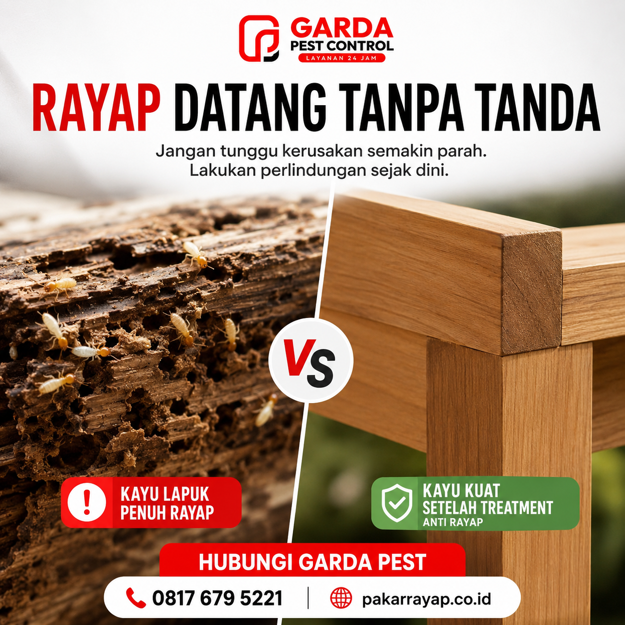 Jasa Anti Rayap Terdekat di Malang: Solusi Tuntas Anti Kerugian!
