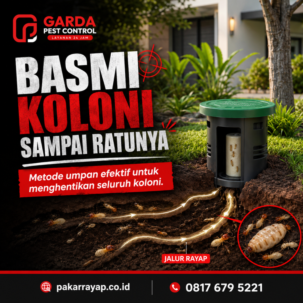 Jasa Semprot Rayap Malang Bergaransi