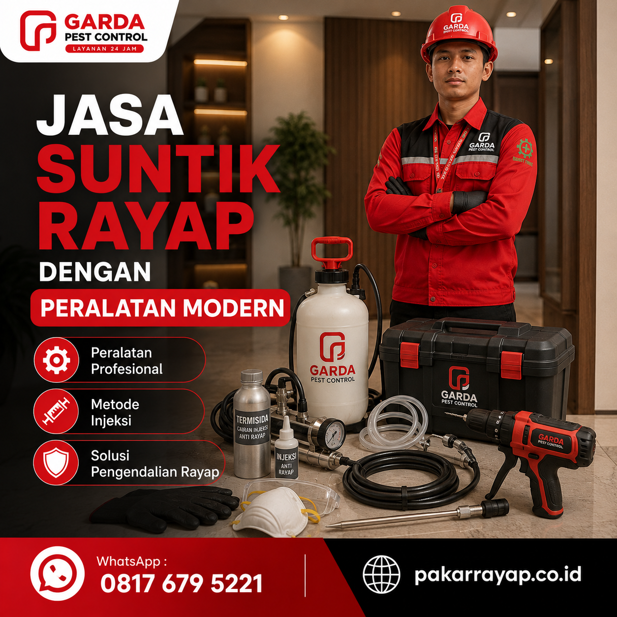 Suntik Anti Rayap Pondasi Rumah Baru Malang dan Perkiraan Biayanya