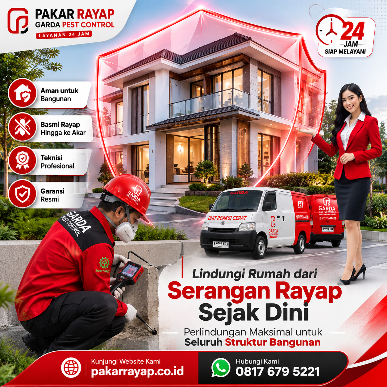 Ciri Rumah Terserang Rayap Tanah dan Langkah Mengatasinya Sebelum Struktur Bangunan Rusak