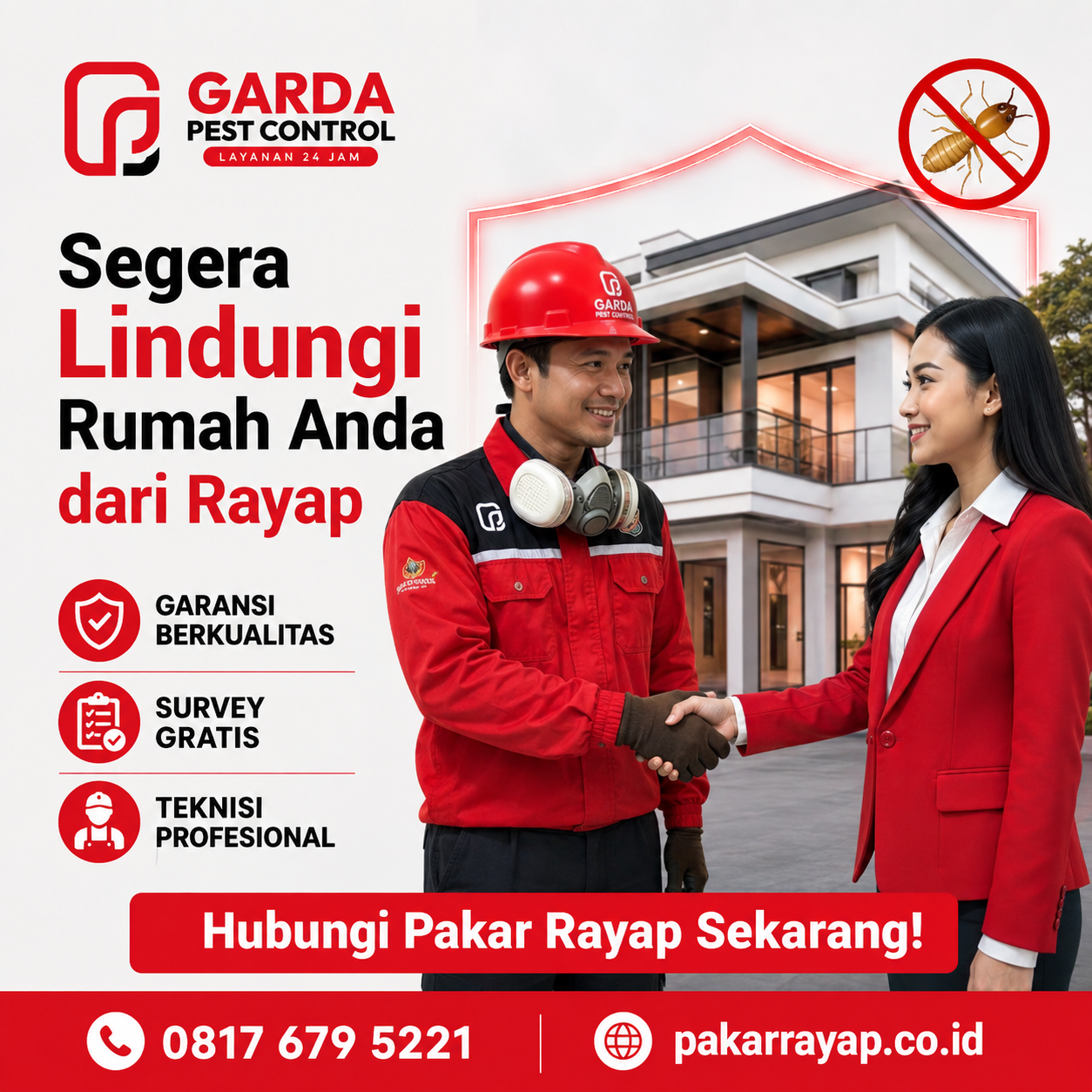 Bahaya Rayap Bagi Bangunan Rumah: Kerusakan yang Sering Luput Sampai Terlambat