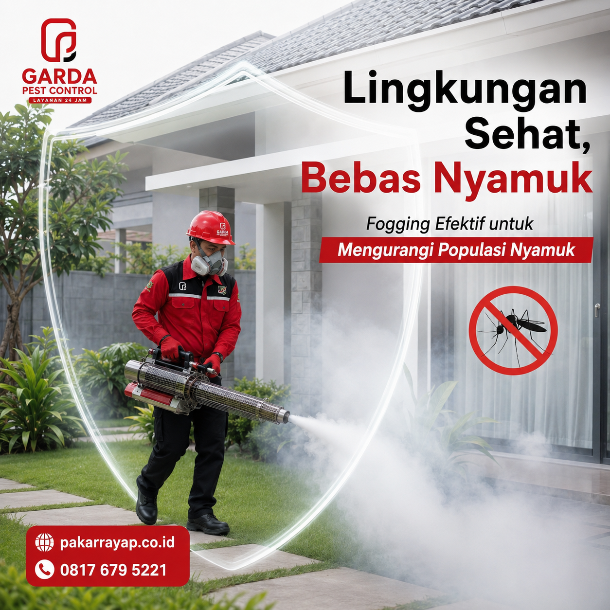 Jasa Fogging Nyamuk Spesialis DBD & Chikungunya