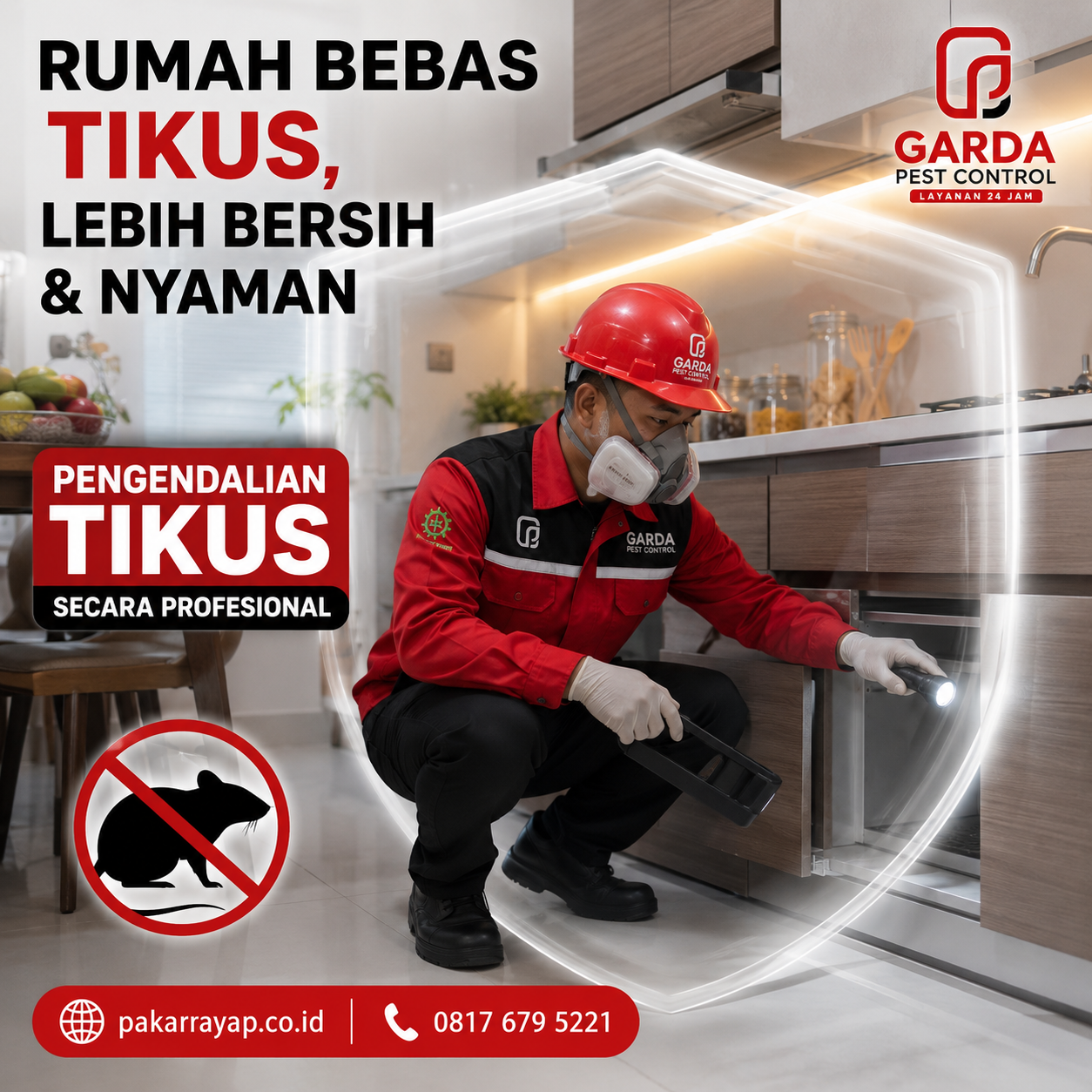 Jasa Pembasmi Tikus di Rumah, Kantor & Tempat Usaha