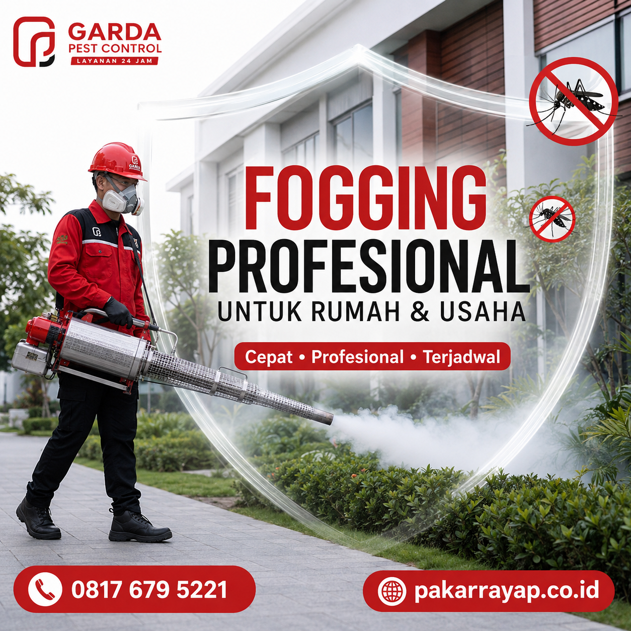 Jasa Fogging Nyamuk Spesialis DBD & Chikungunya