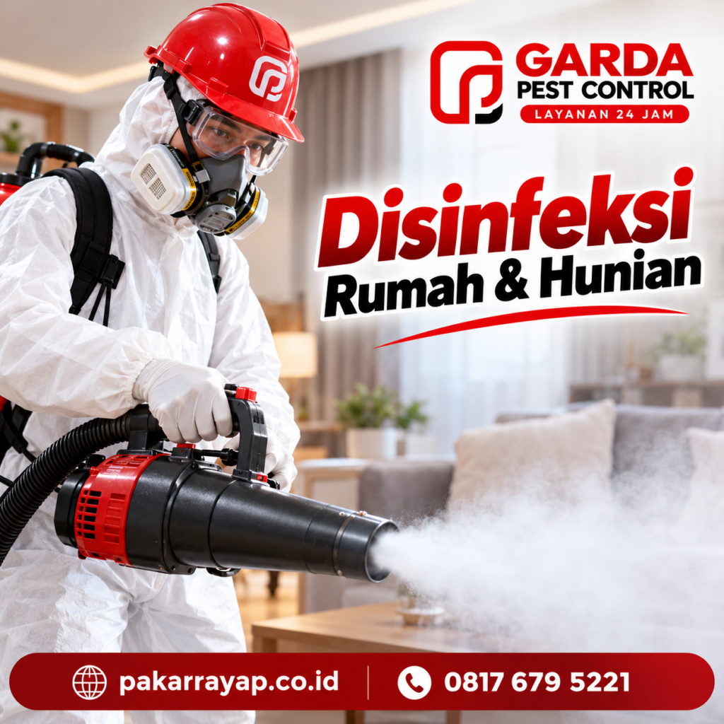 Biaya Jasa Disinfektan Rumah di Malang Murah dan Berkualitas