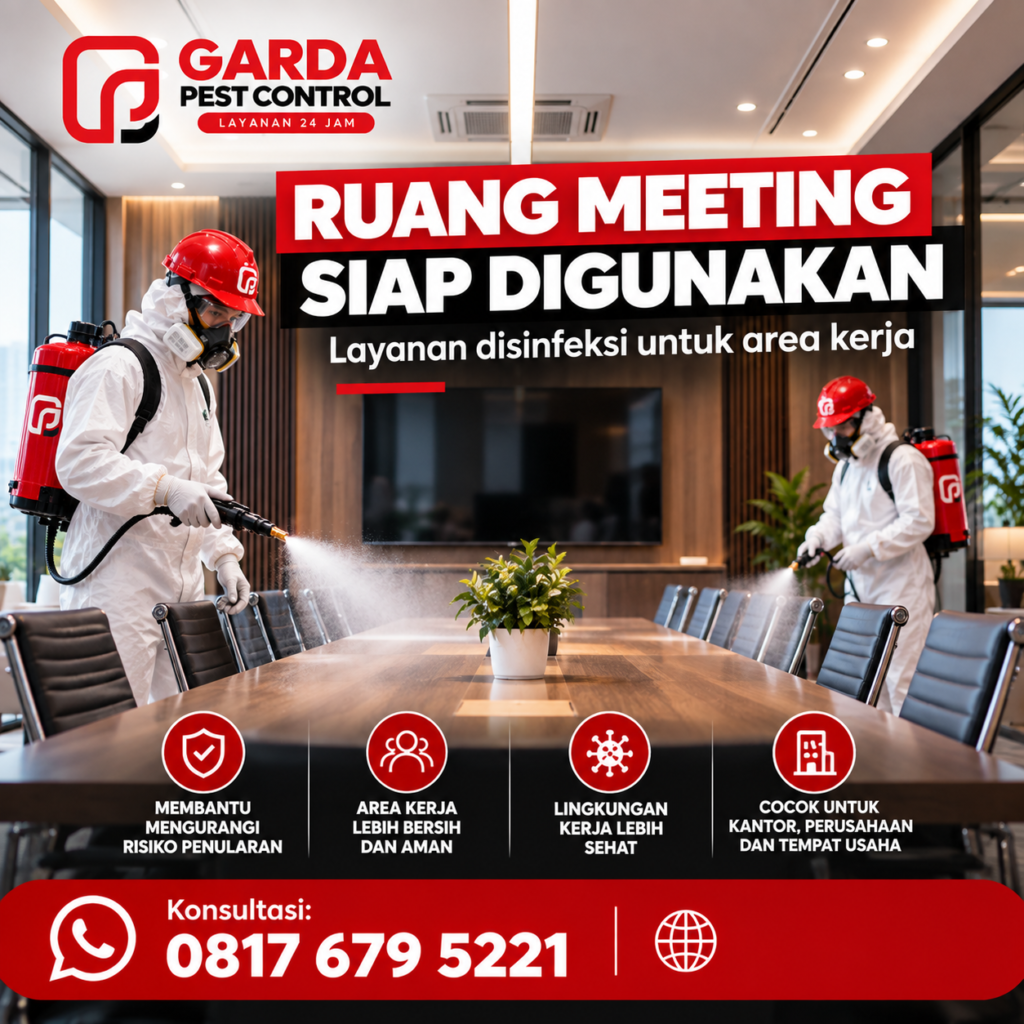 Jasa Disinfektan Influenza A di Malang